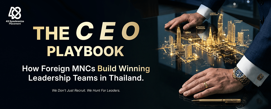 Executive Search Thailand - 43 Synchronize CEO Playbook